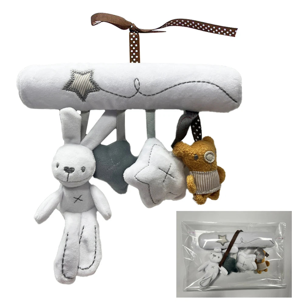 Hanging Bunny Crib Rattle