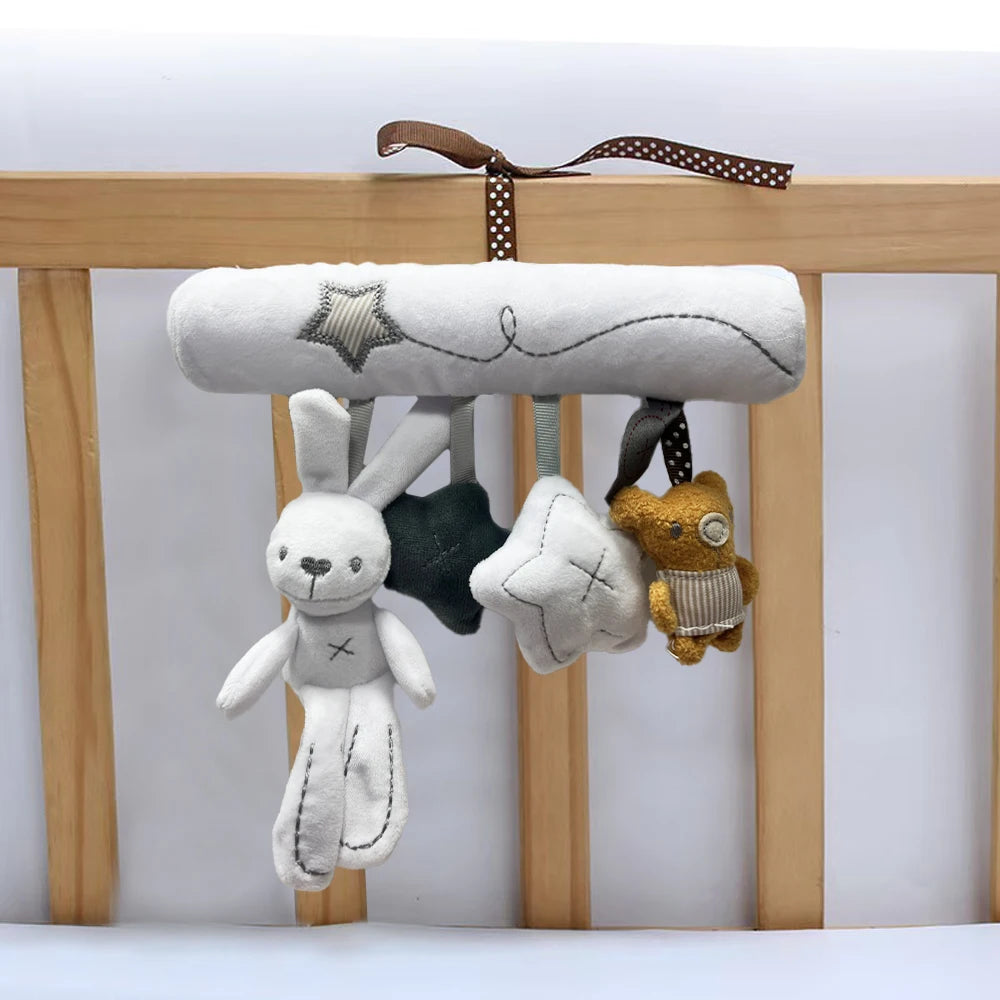 Hanging Bunny Crib Rattle
