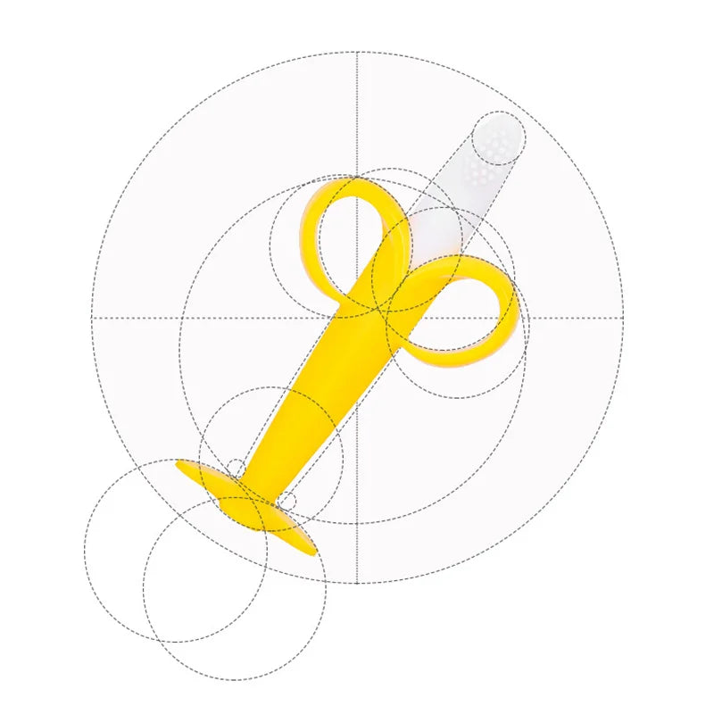 Banana Training Toothbrush Teether