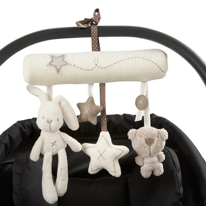 Hanging Bunny Crib Rattle