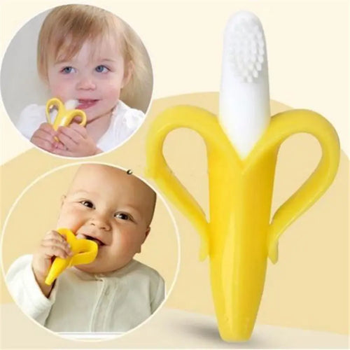 Banana Training Toothbrush Teether