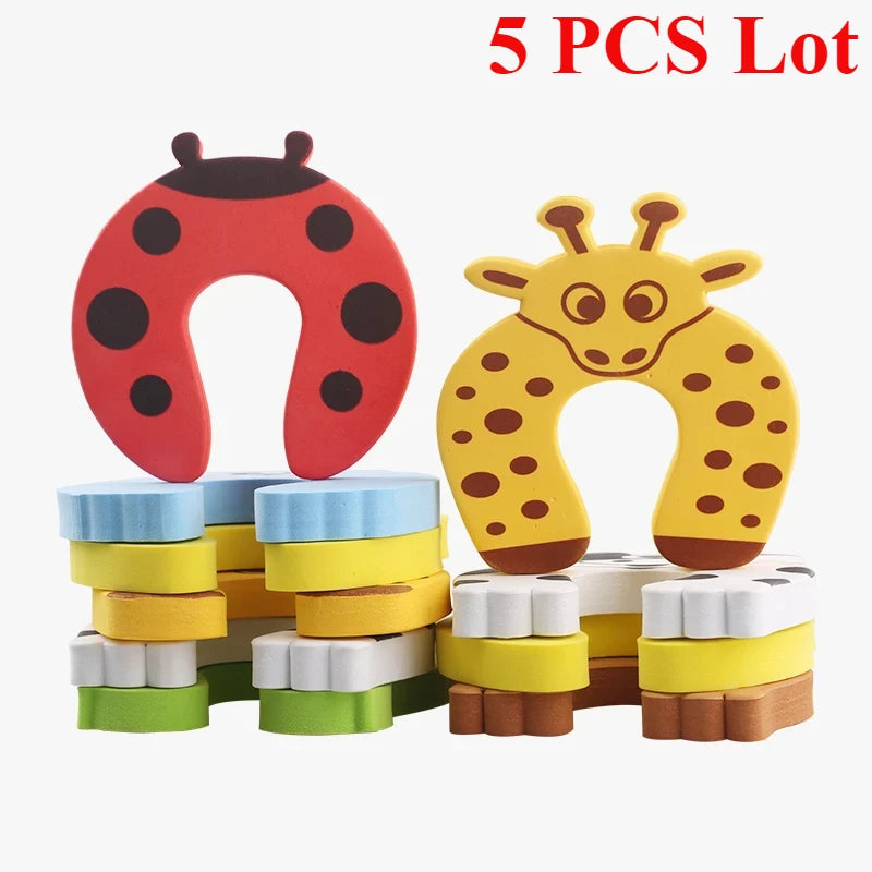 Door Stoppers & Finger Guards (5 pcs)