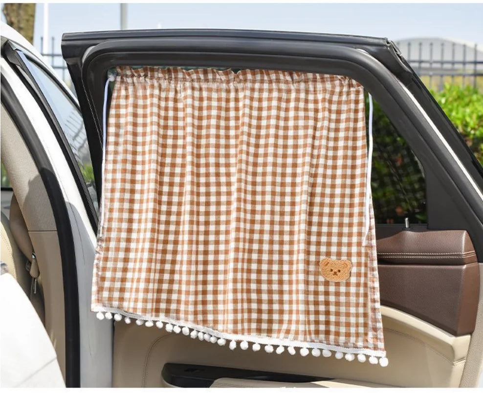Rear Window Suction Sunshade