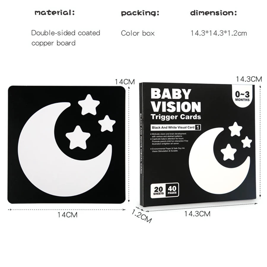 High-Contrast Baby Flash Cards