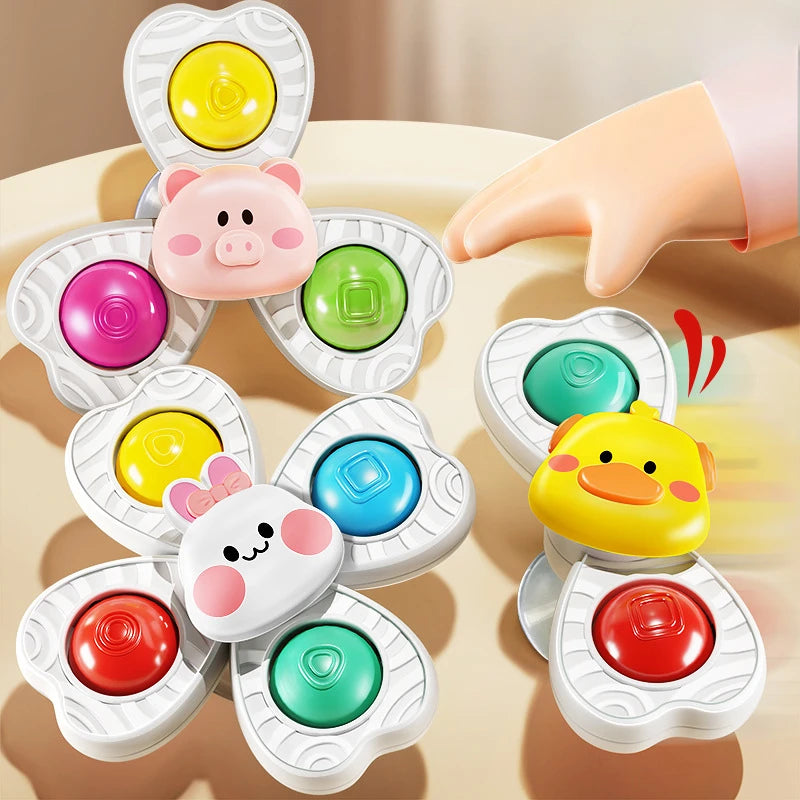 Suction Spinner Bath Toy