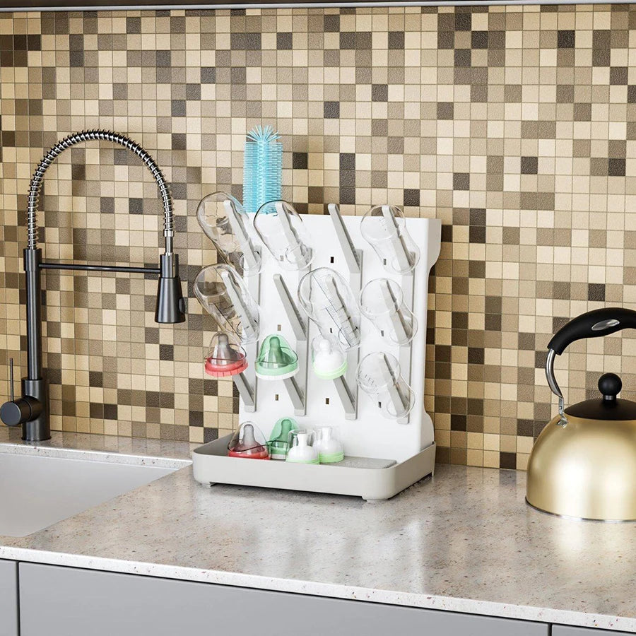 Large Multi-Tier Bottle Drying Rack