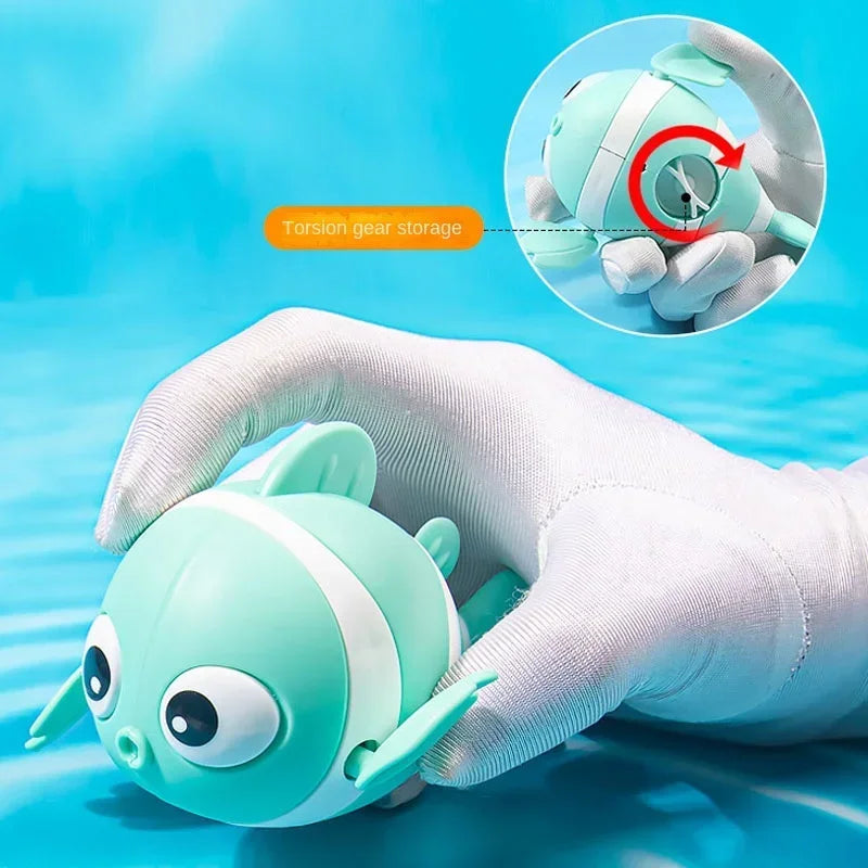Swimming Clownfish Bath Toy