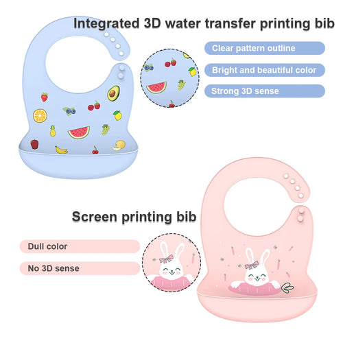 Banana Silicone Drool Bib