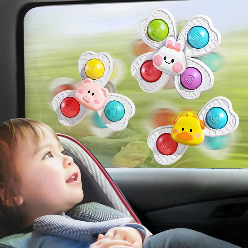 Suction Spinner Bath Toy
