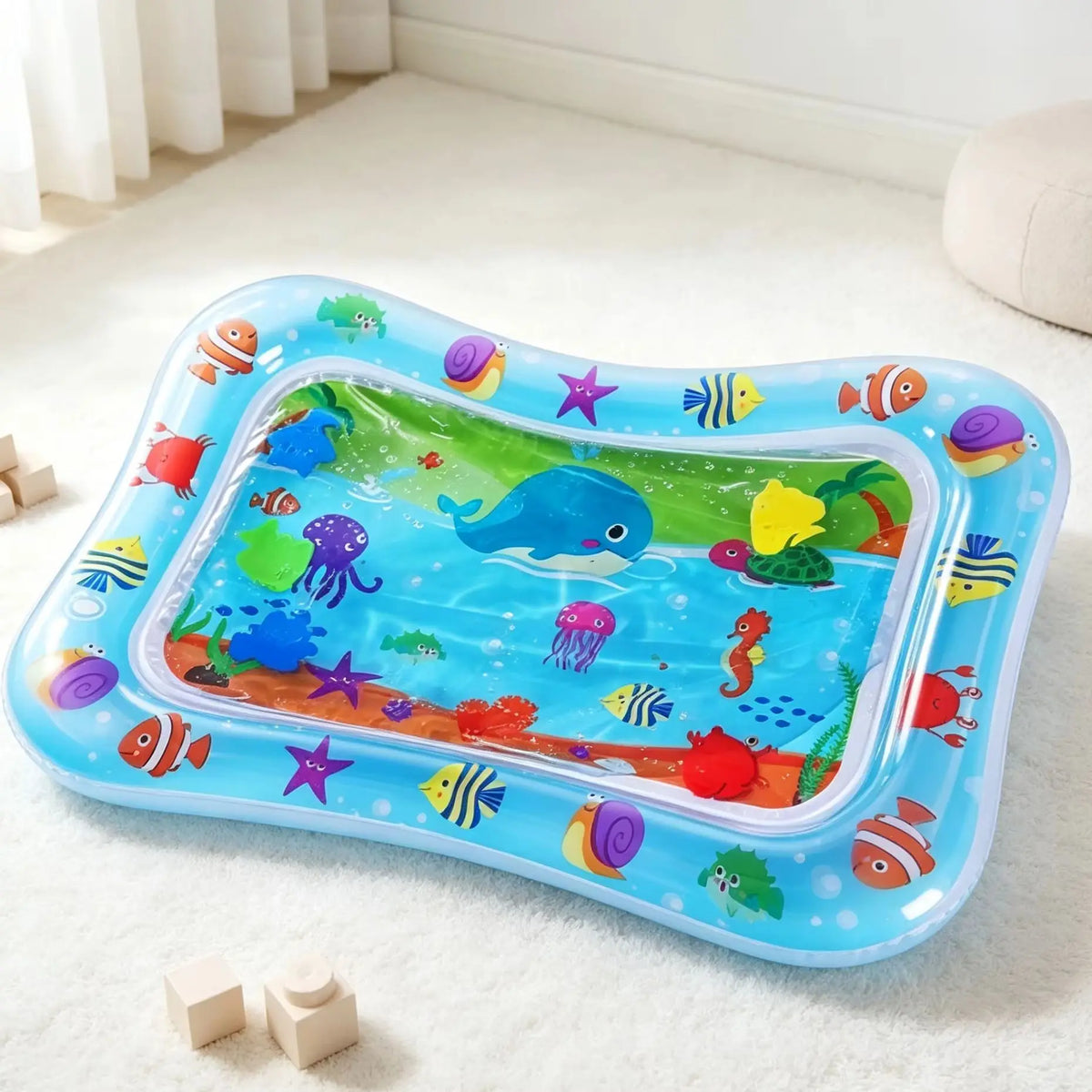 Inflatable Tummy Time Water Mat
