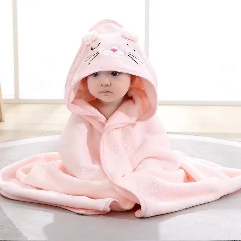 Hooded Baby Bath Towel