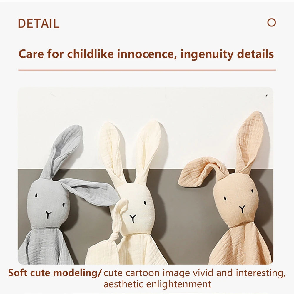 Muslin Comforter Blanket with Soft Toy
