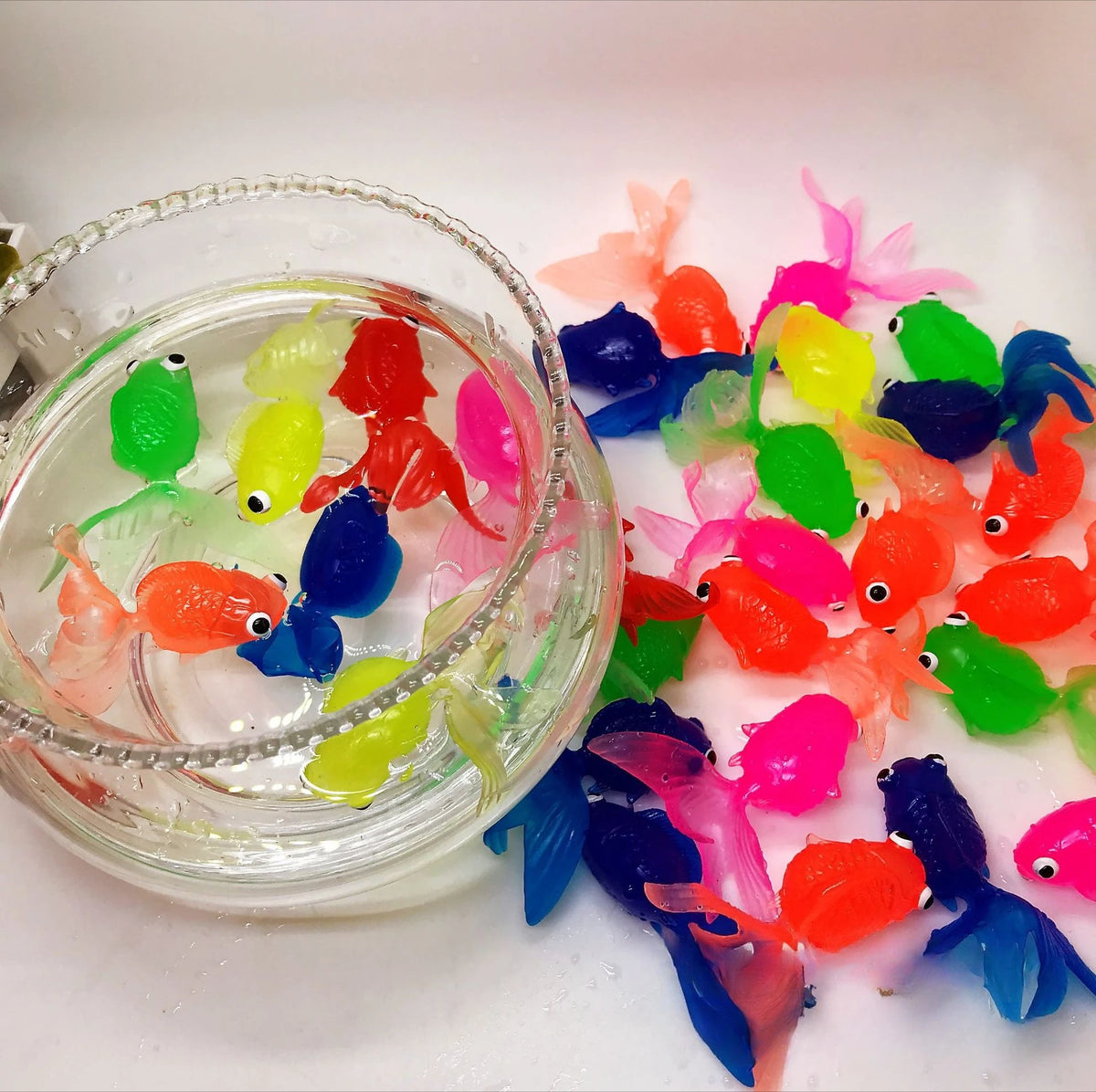 Floating Sea Animals Bath Set