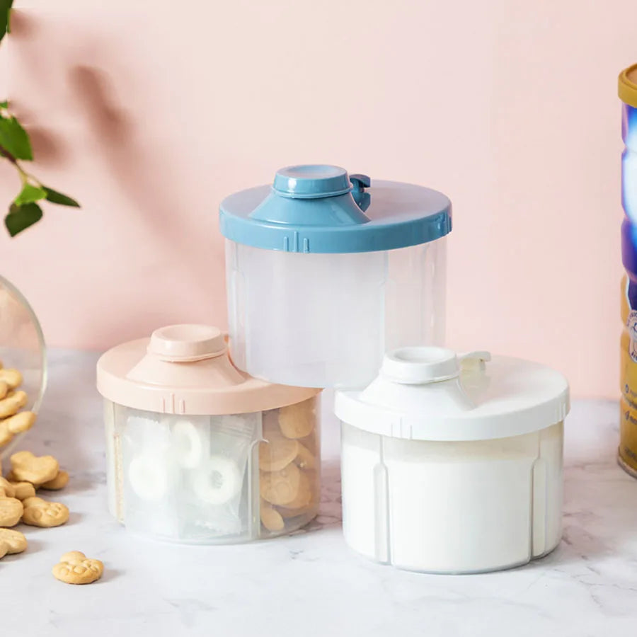 4-Compartment Formula & Snack Container