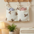Double-Pocket Crib Hanging Storage Bag