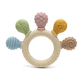 Rainbow Silicone Teething Ring