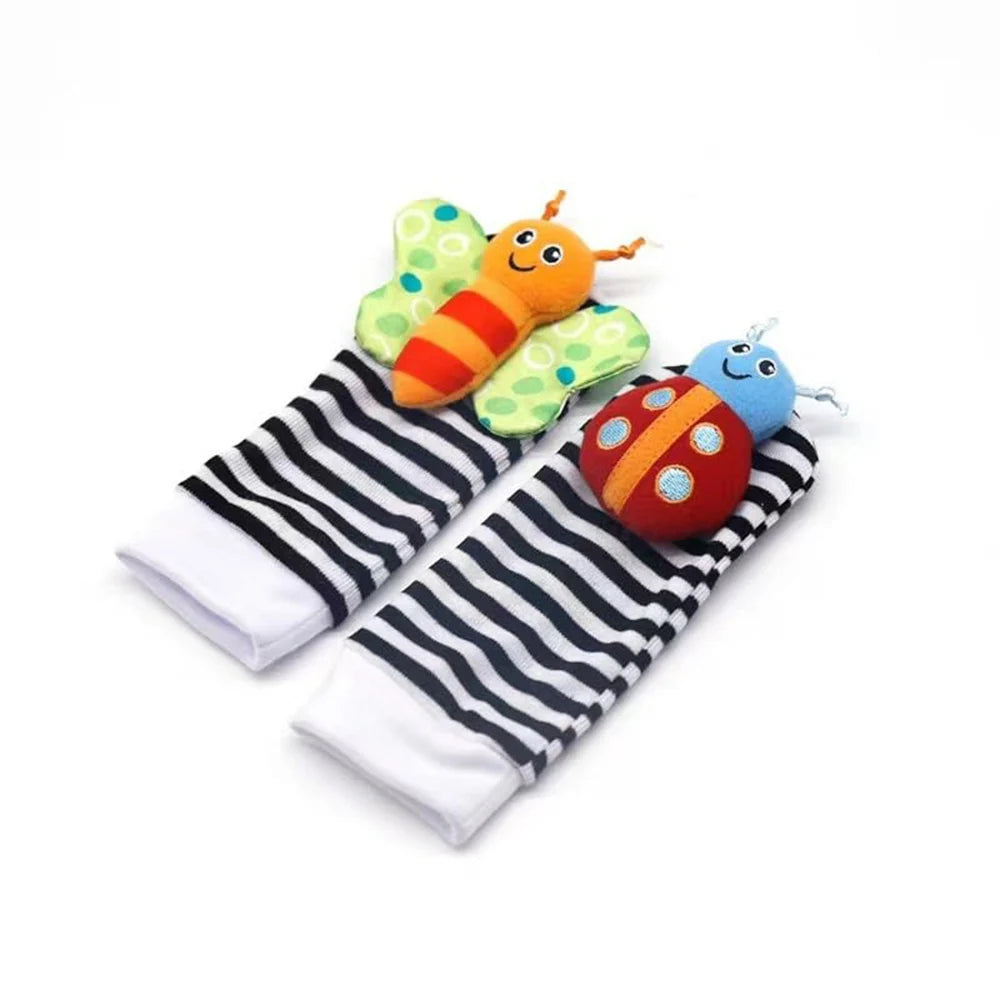 Wrist Rattle Set (4 pcs)