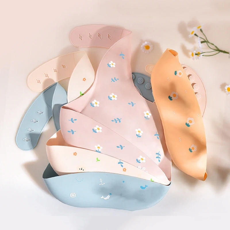 Soft Silicone Baby Bib