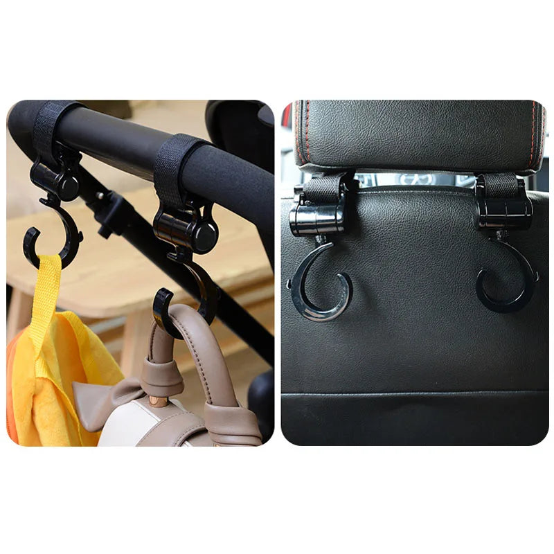 Multi-Purpose Stroller Hooks (2 pcs)