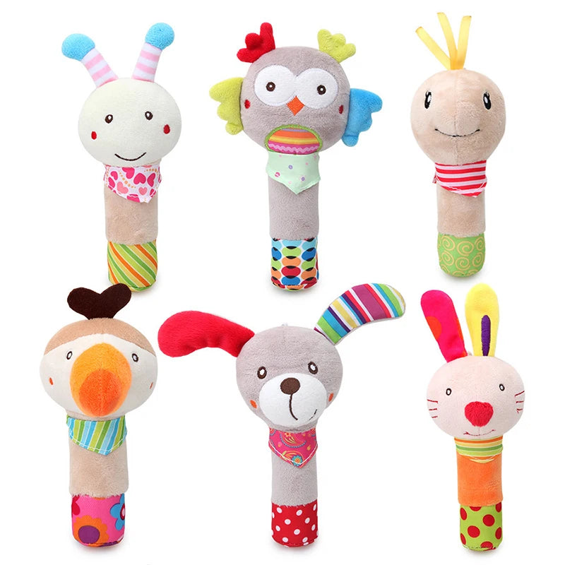 Hanging Rattle Toys (0–24 Months)