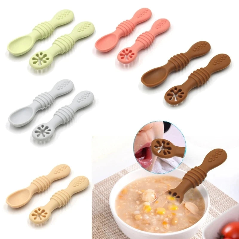 Smiley Silicone Suction Plate & Spoon