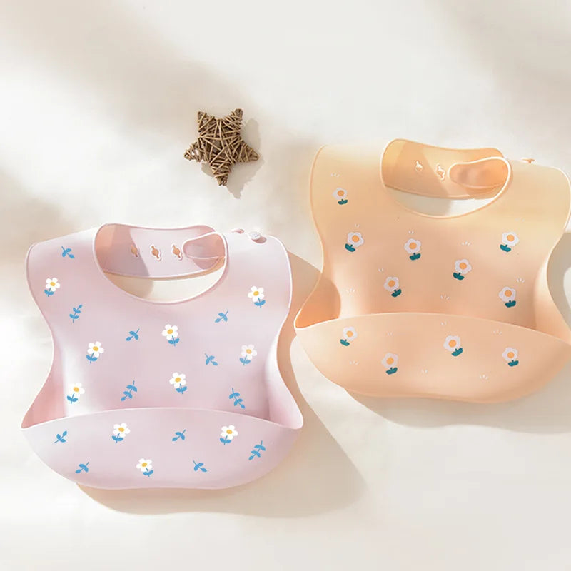 Soft Silicone Baby Bib