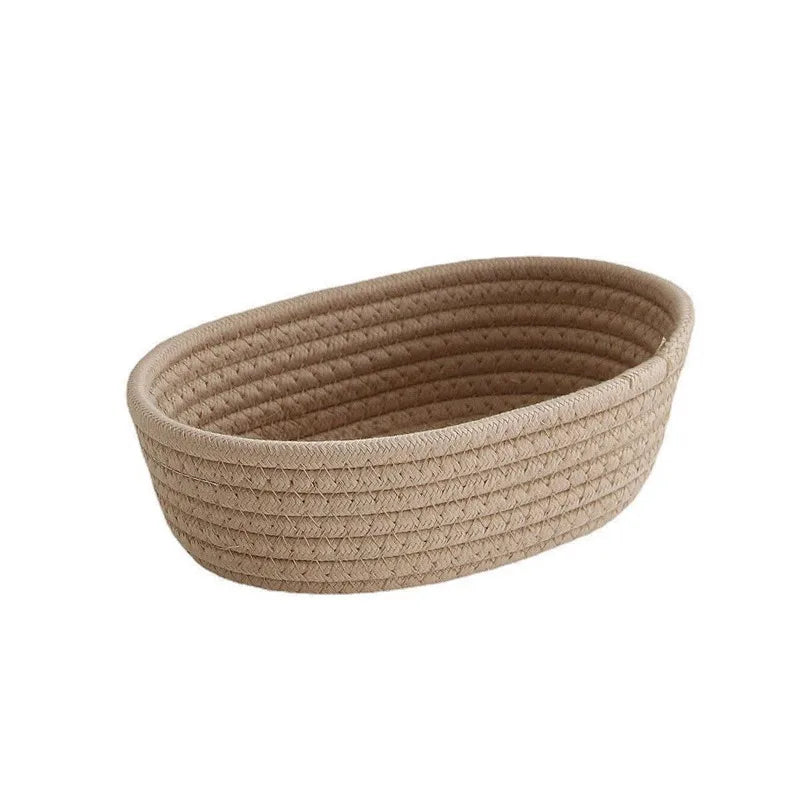 Nordic Woven Cotton Rope Basket