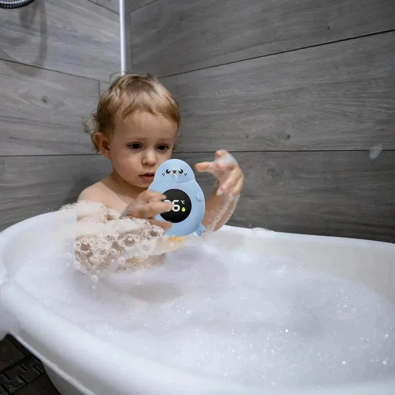 LED Bath Thermometer with Safe Temperature Alert
