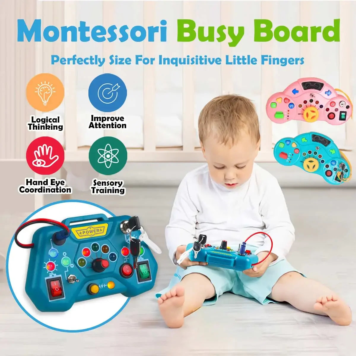 Montessori Busy Board