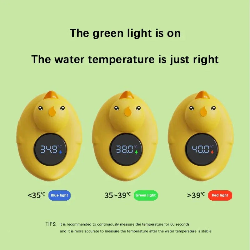 Yellow Duck Bath Thermometer