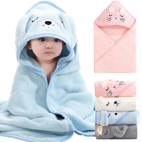 Animal Hooded Baby Towel
