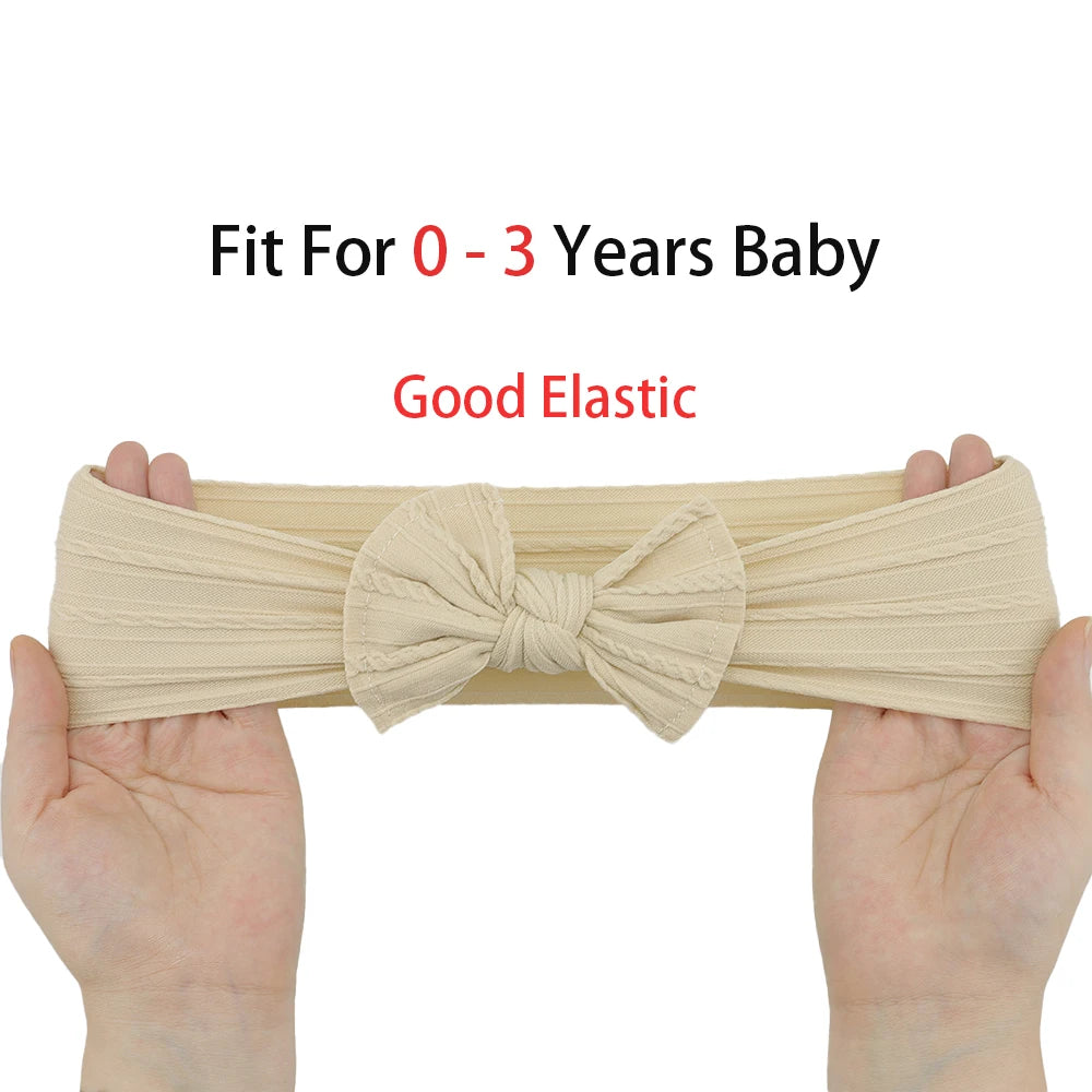 Baby Girl Bow Headband Set (3 pcs)