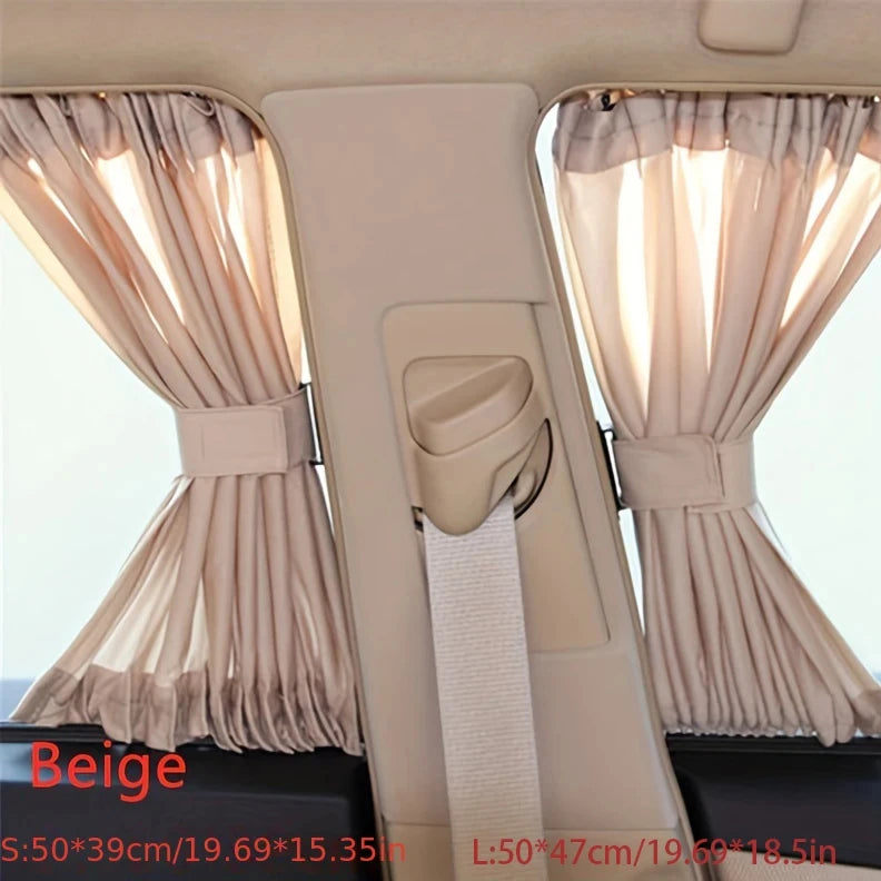 Foldable Car Side Window Shades (2 pcs)