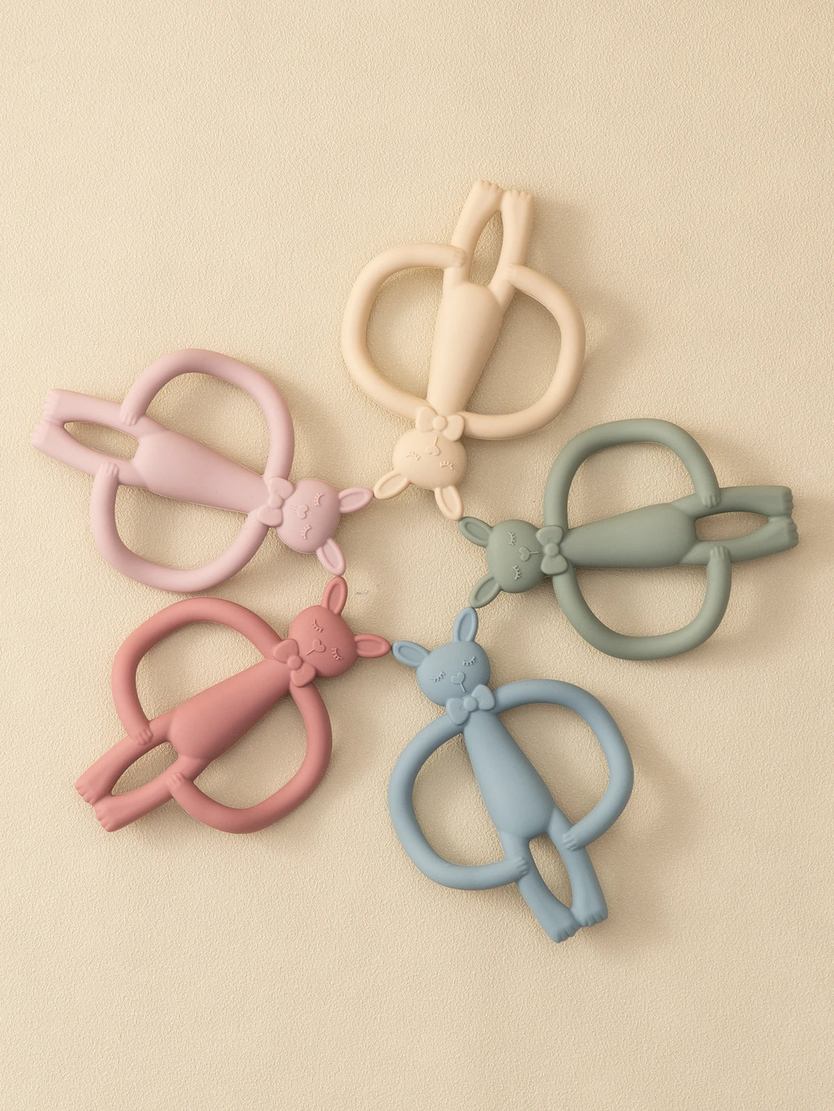 Cute Silicone Teether Toy