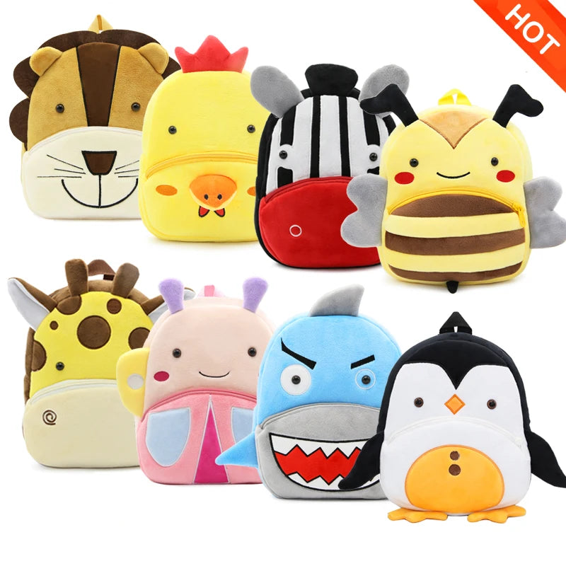 Cartoon Animal Kids Backpack