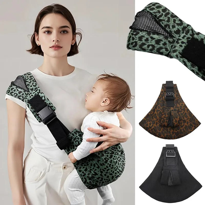 Wide-Strap Front Baby Carrier