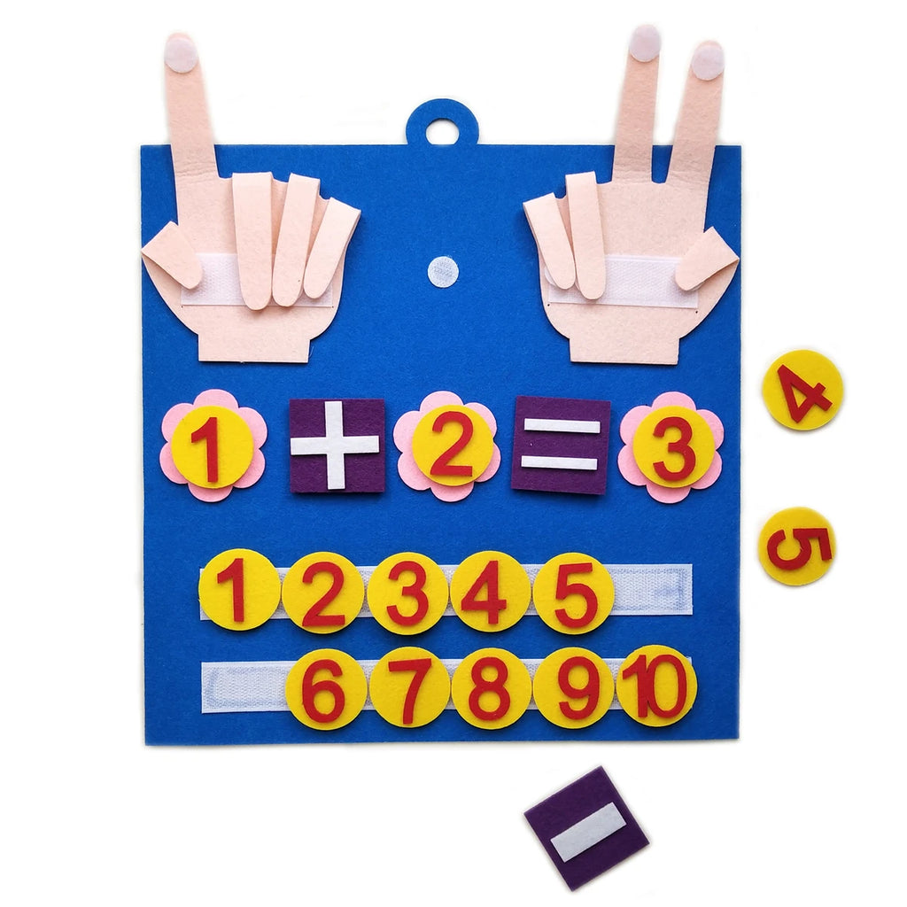 Montessori Counting Fingers Math Toy