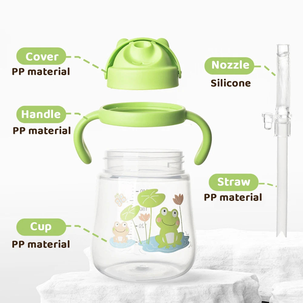 Training Straw Cup with Handles