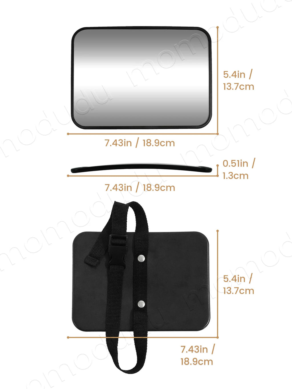 Shatterproof Baby Car Mirror