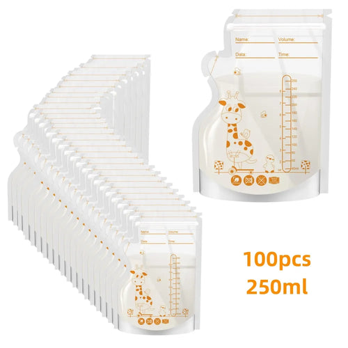 Breast Milk Storage Bags 250 ml (100 pcs)