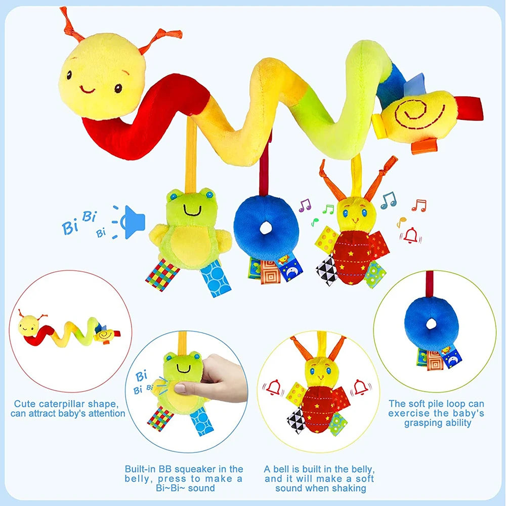 Spiral Activity Toy for Car Seat & Crib