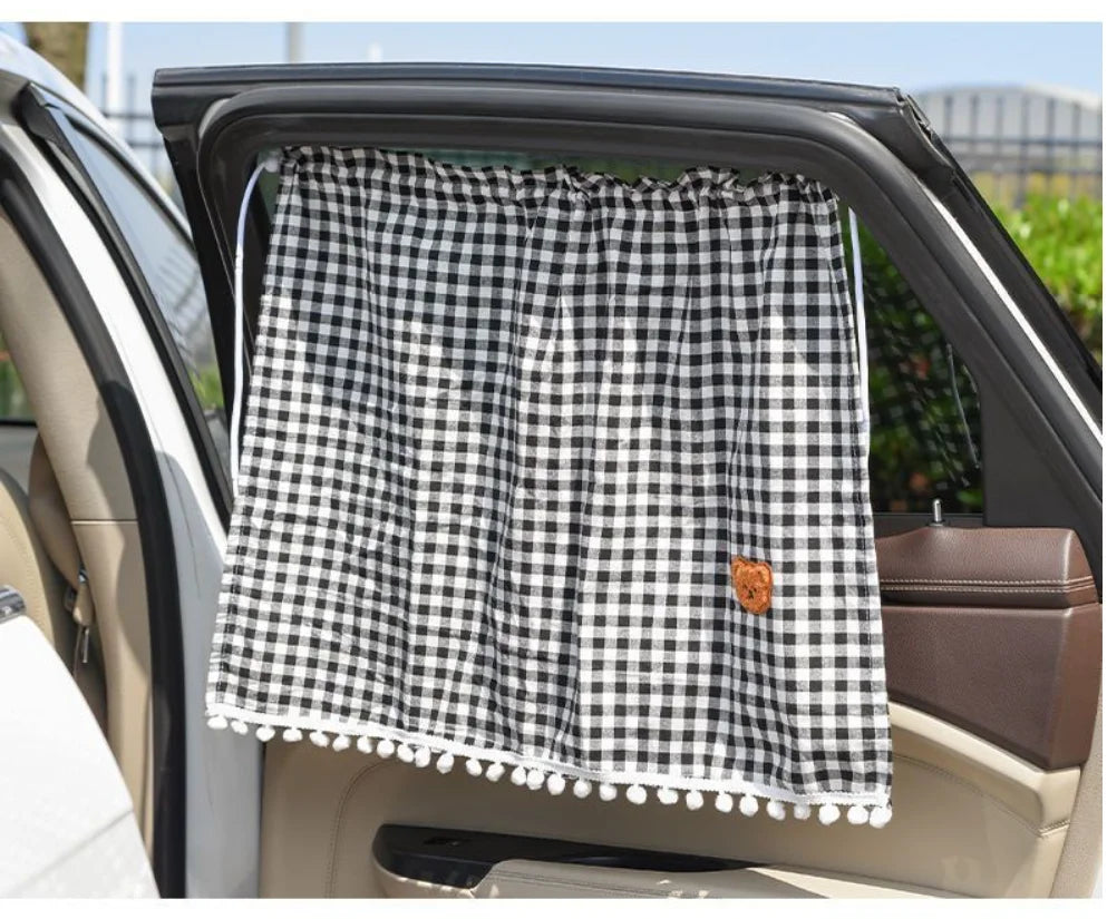 Rear Window Suction Sunshade