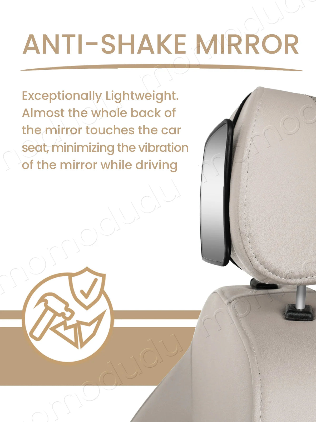 Shatterproof Baby Car Mirror