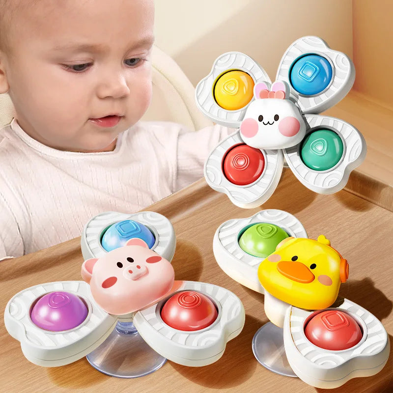 Suction Spinner Bath Toy