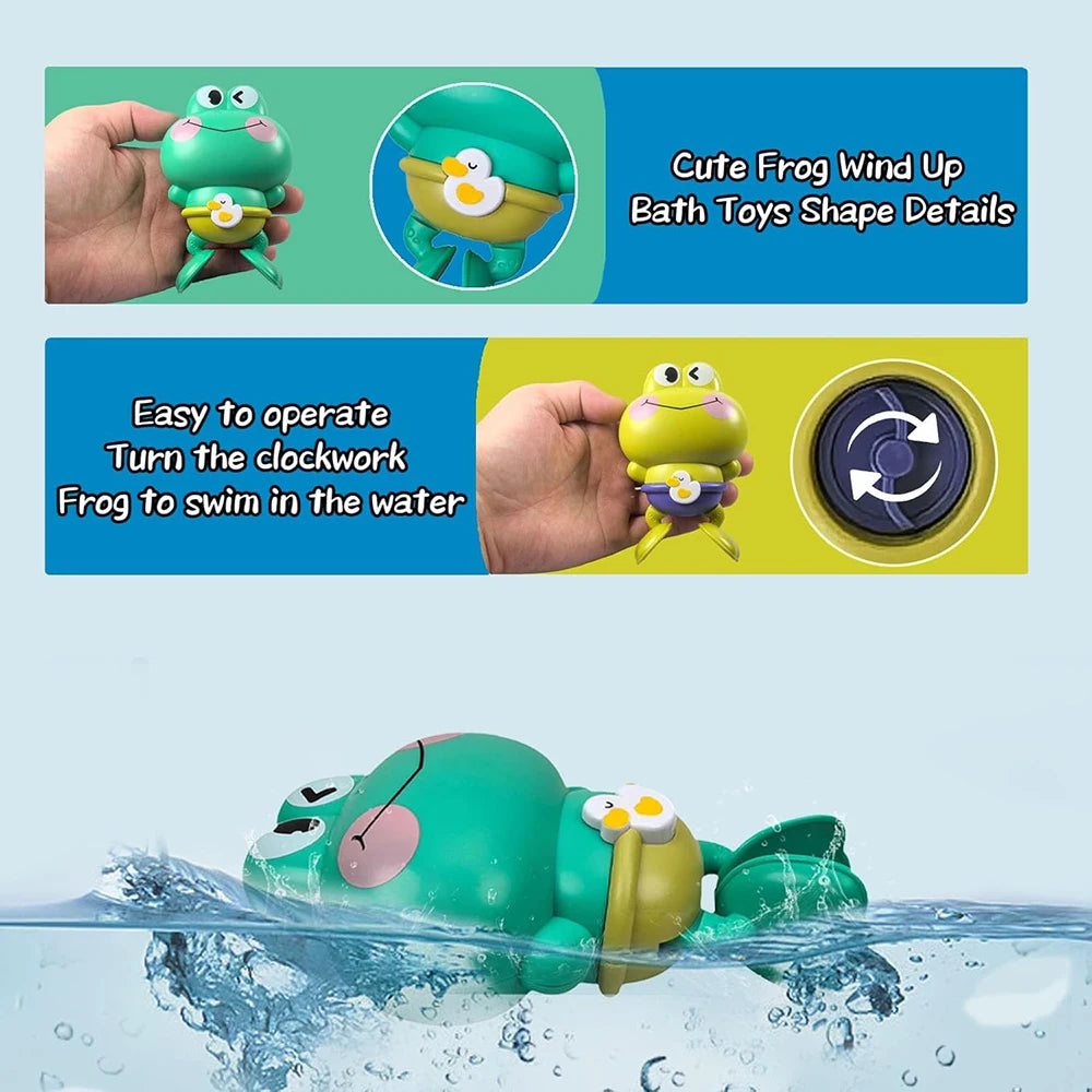 Swimming Frog Bath Toy