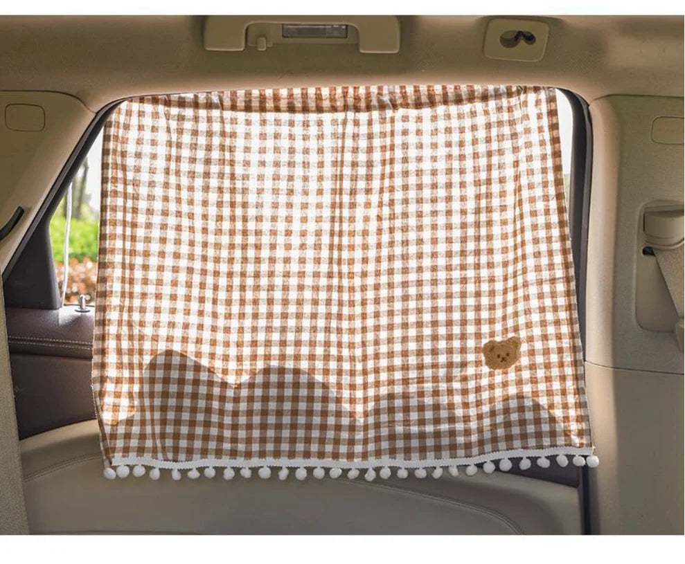 Rear Window Suction Sunshade